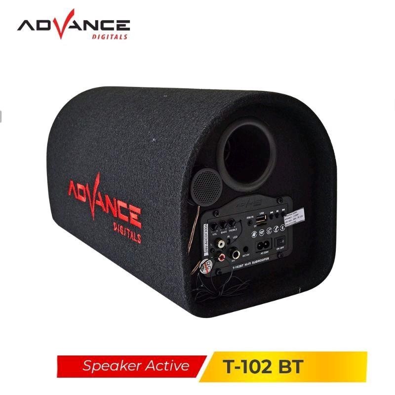Speaker Bluetooth Advance T102Bt Speaker Advance 6.5 Inch Subwoofer Speaker Kapsul Advanve T 102 Bt