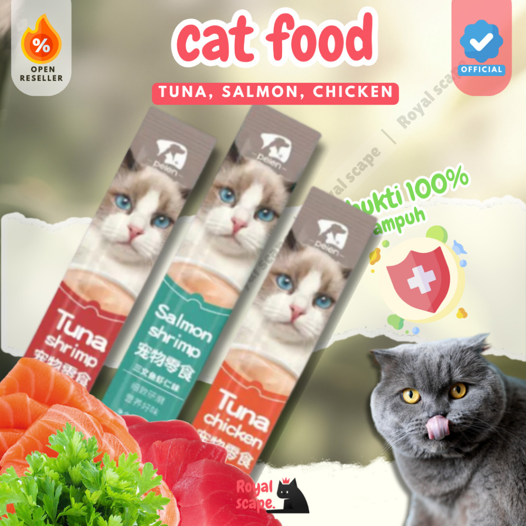 PEIEN Snack Kucing Pasta, cocok untuk semua jenis kucing