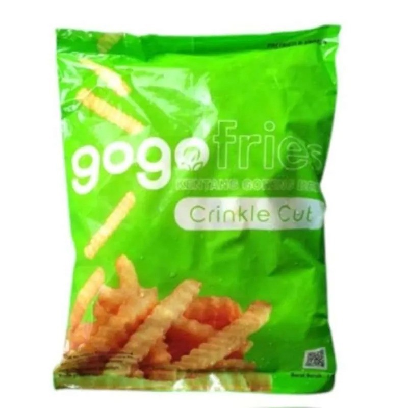 

GOGOFRIES CRINCLE CUT 1KG - FRENCH FRIES