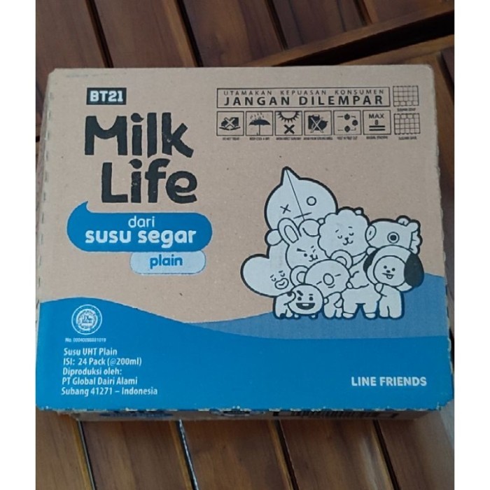 

New Item MILK LIFE UHT PLAIN TEENS 24 X 200ml