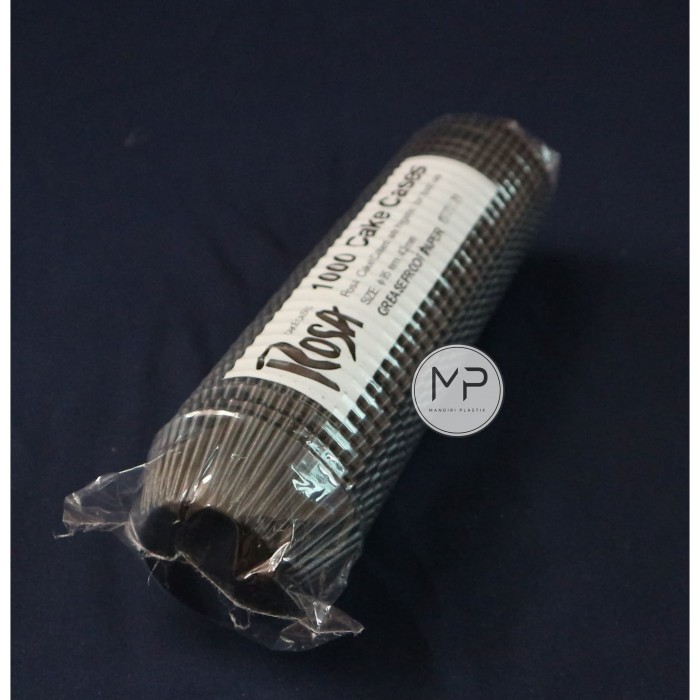 Cup kue kertas coklat 95mm (berlapis minyak) 1000lbr