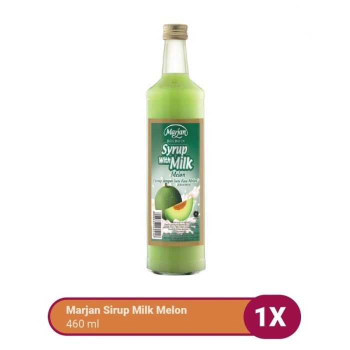 

NEW ITEM MINUMAN MARJAN SYRUP WITH MILK MELON 460ML