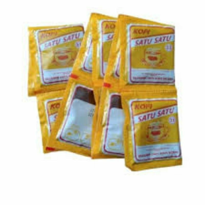 

Kopi Satu Satu 6,5gr 1 renteng isi 10 pcs