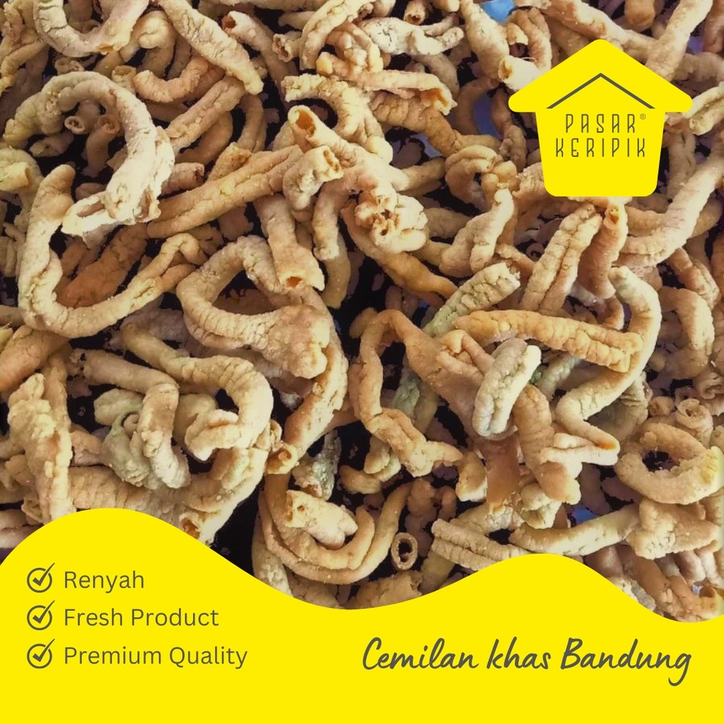 

Pasar Keripik Usus Ayam Krispi Kiloan