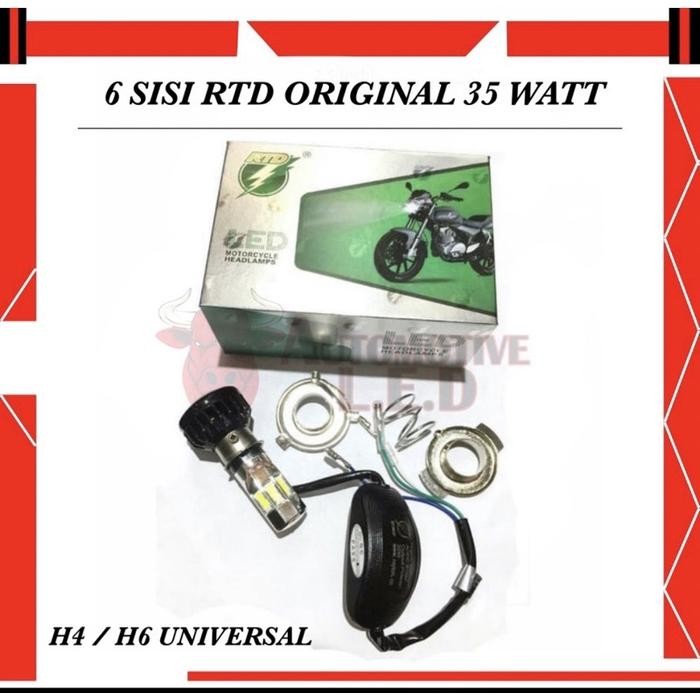 ORIGNAL RAYTON RTD LAMPU LED MOTOR 6 SISI M06E RTD ORIGINAL 35 WATT 6 SISI LAMPU MOTOR Ac Foto Kipas