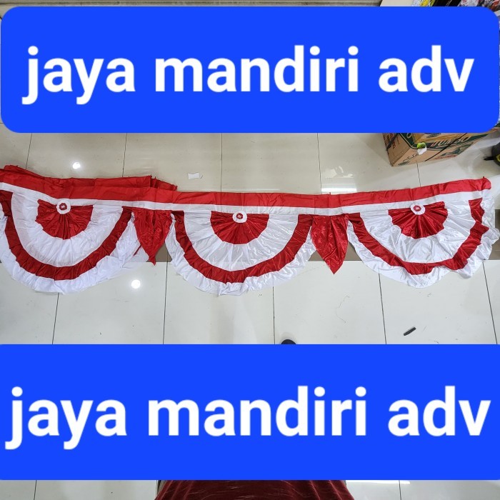 umbul umbul merah putih gelombang