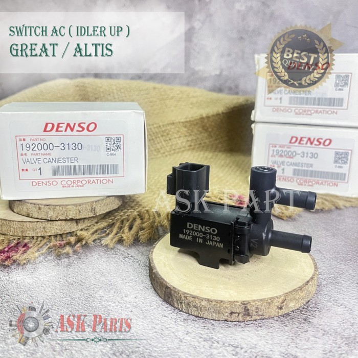 SELENOID VALVE VACUM IDLE UP SWITCH AC GREAT SOLUNA ALTIS 3130