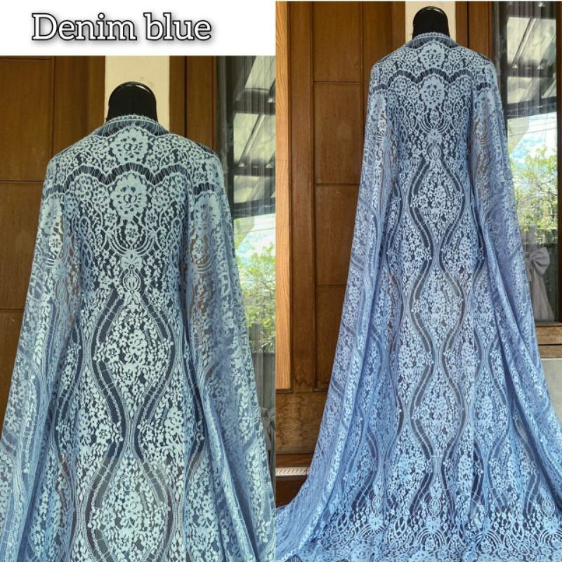 DHOLISHOP.ID SEMI PRANCIS 3D /BROKAT SEMI PRANCIS / LACE FRANCIS / BROKAT HALUS. SEMI PANCIS SAGE