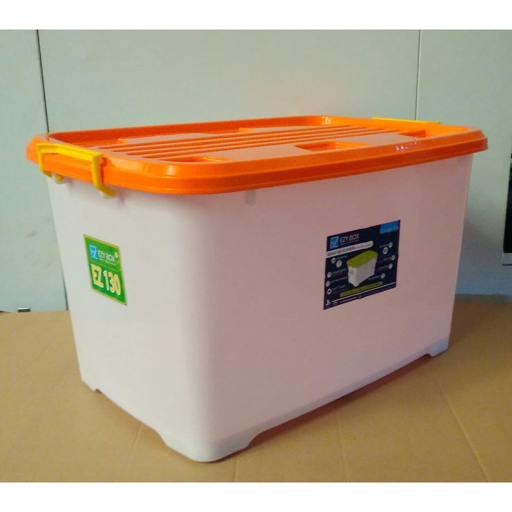 Ezy Box Container Box Plastik 130 Liter Kotak Penyimpanan BESAR JUMBO MURAH 150 liter 95 liter