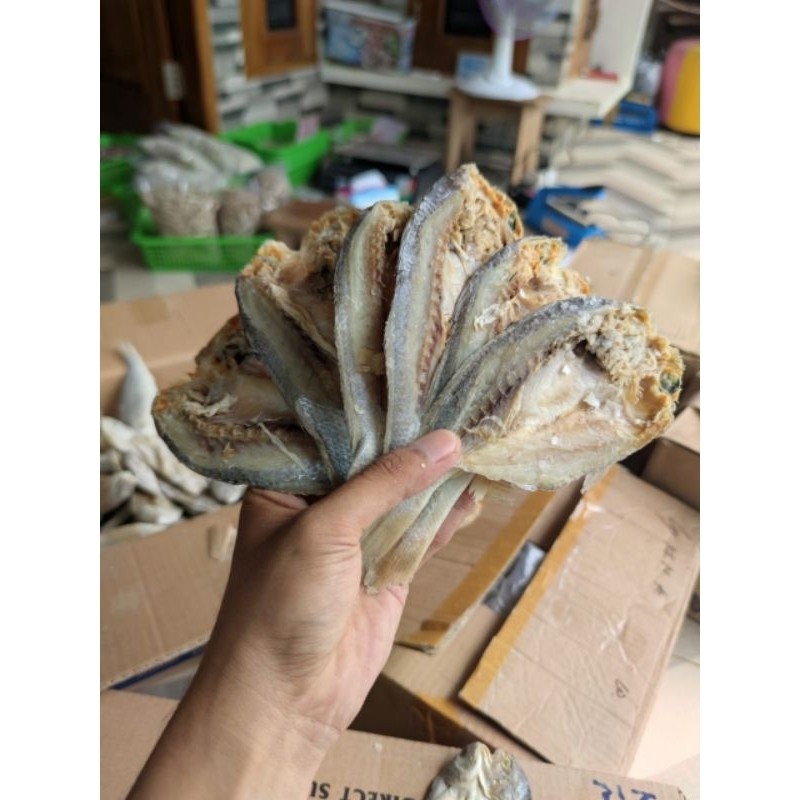 

TERMURAH IKAN ASIN SAMGE BELAH 1000GR