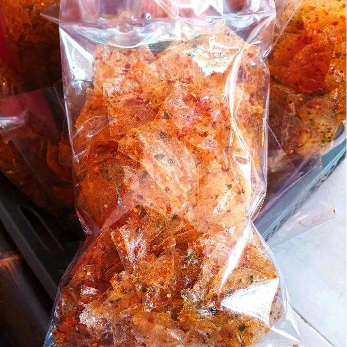 

Keripik Kaca Pedas Daun Jeruk dan Original Gurih kemasan 150 gram - Makanan Ringan - Snacks, Food
