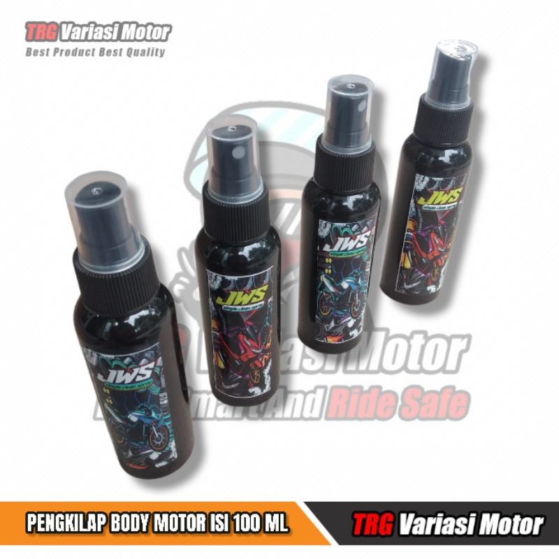Pengkilap Body Motor Pengkilap Body Mobil Cairan Pengkilap Body Motor Spray TRG isi 100 ml
