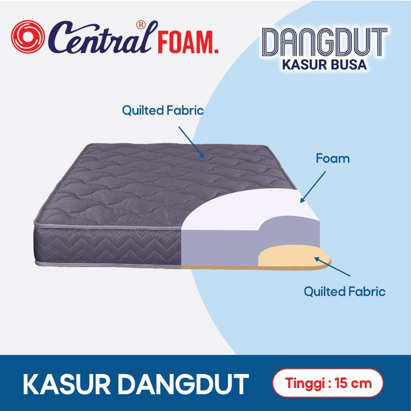 Kasur Busa Central Foam Dangdut (Ready semua Ukuran)
