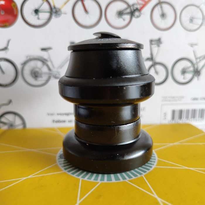 NEW Headset Giant Momentum Standar 1 Inch Threadless Alloy Sepeda Lipat - black