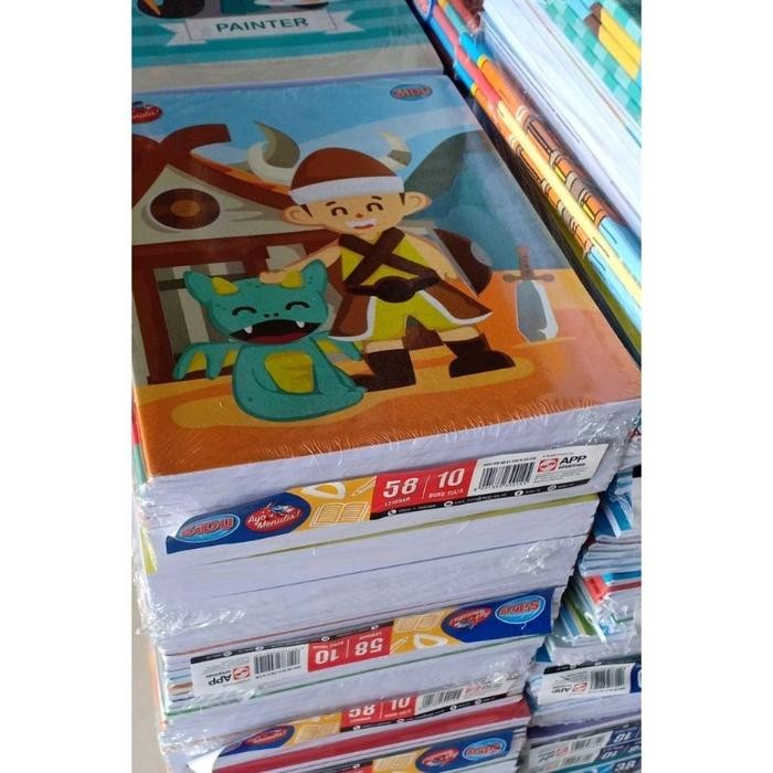 

Buku Tulis Sidu 58 Lembar(Sinar Dunia) - -, -