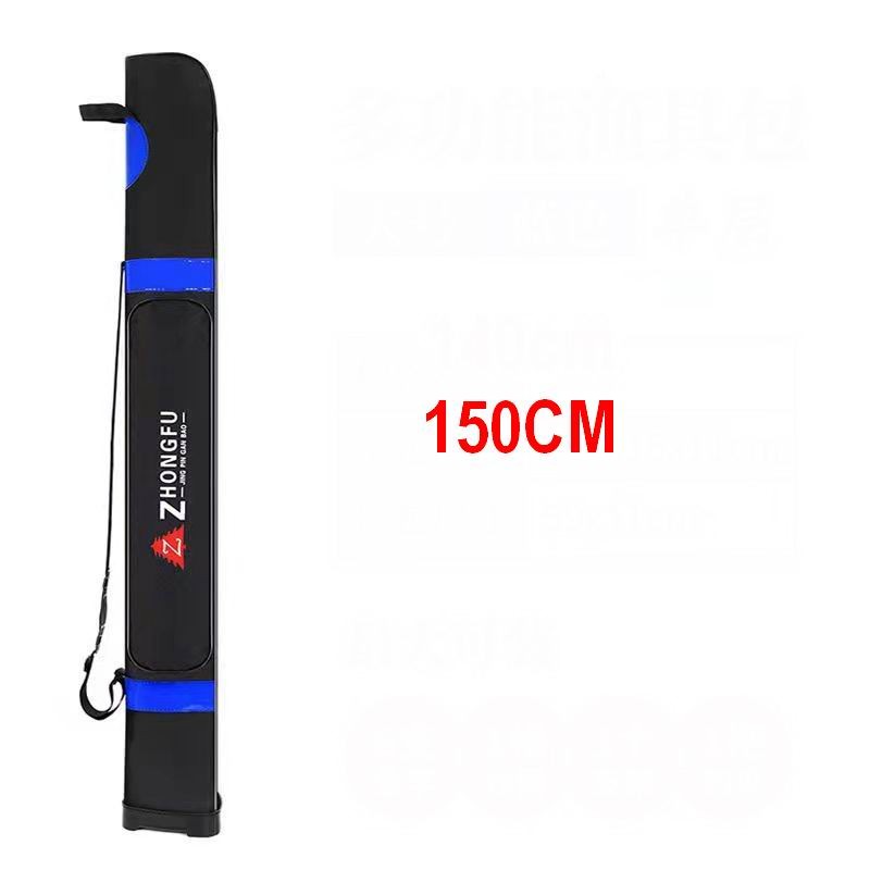 OX150 Fishing Rod Case Bag Backpack Heavy Oxford Fabric Material Hard Core Length 150cm 1.5m