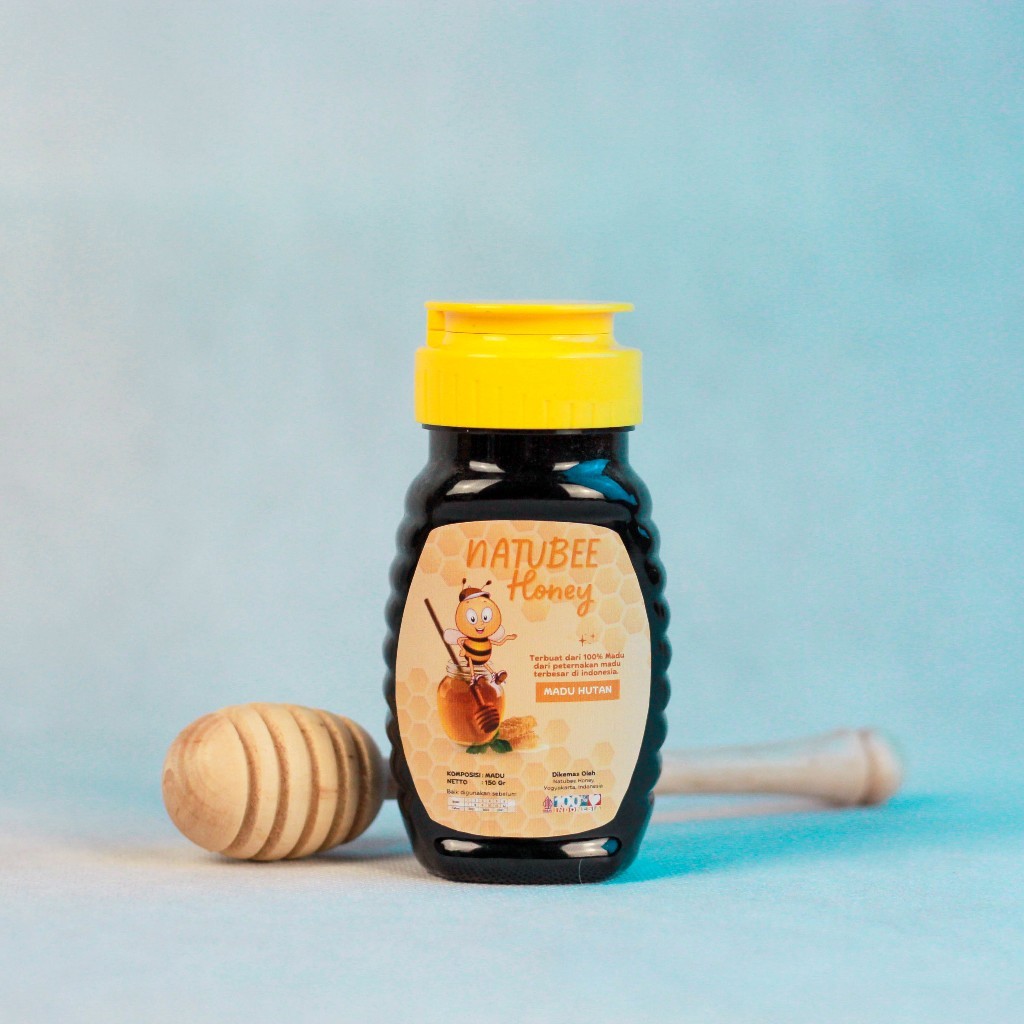 

NMZSHOP Madu Murni Akasia 1 Kg Natubee Honey [ Free Sendok Madu ]