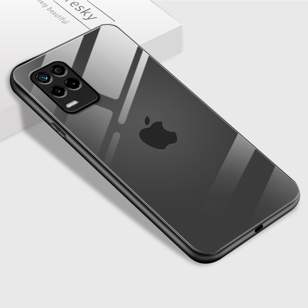 Casing Hp Untuk Realme 8 5G Hardcase Ponsel Kaca Cassing Fashion 2732 Glass Phone Case Kesing Hard C