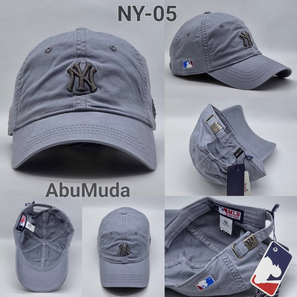 COD Topi Baseball NY Yankees Logo Kecil Topi Cowok Cewek