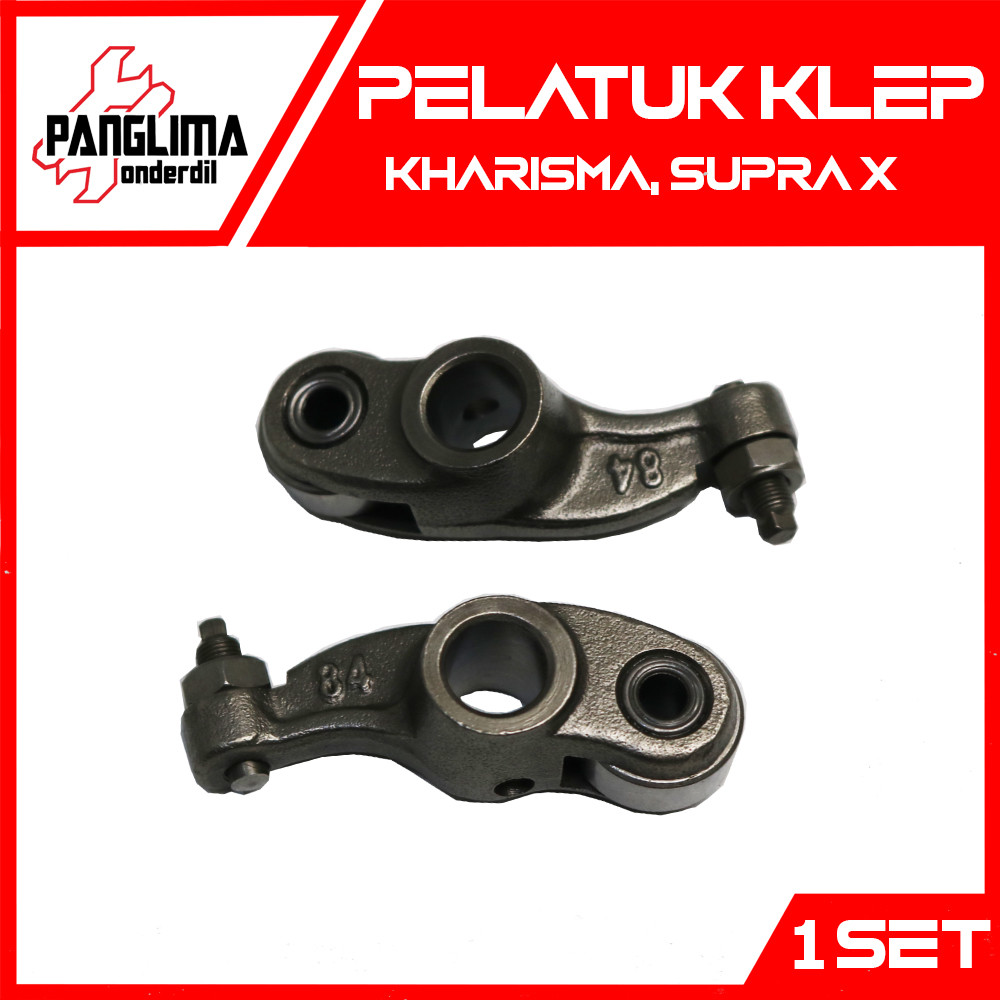 Pelatuk Klep Karisma & Supra X 125 Platuk Piano Kelep Rocker Roker Arm Set