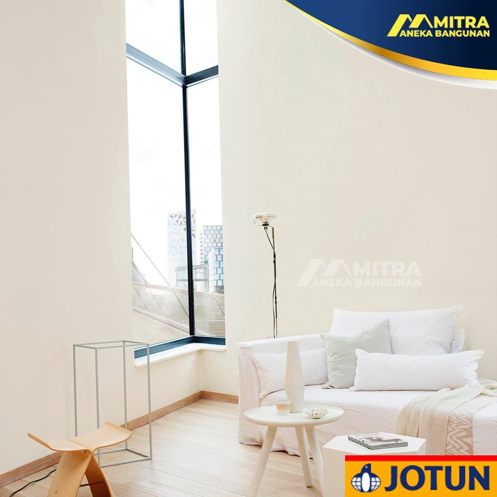 BISA KARGO Cat Tembok Interior Eksterior JOTUN Warna Skylight 1624 / Putih Susu Broken White