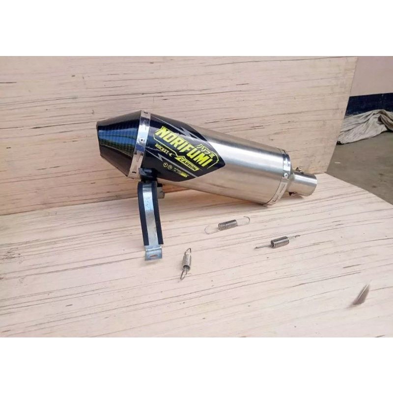 Silencer only knalpot klx 150 & crf 150l knalpot norifumi