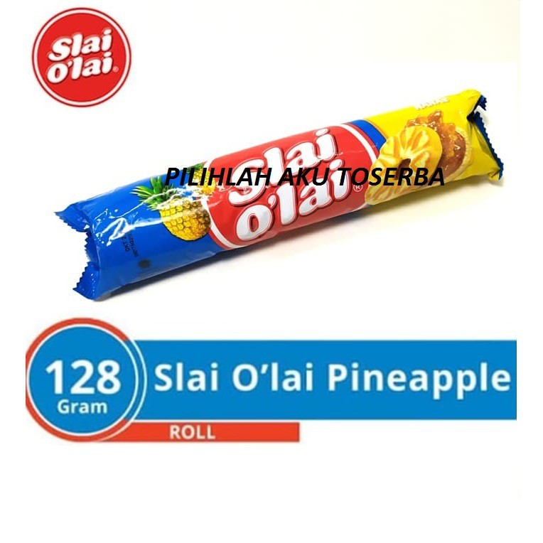

Biskuit Slai Olai Pineapple Roll / Slai Olai Nanas Roll 128 gr ( HARGA SATUAN )