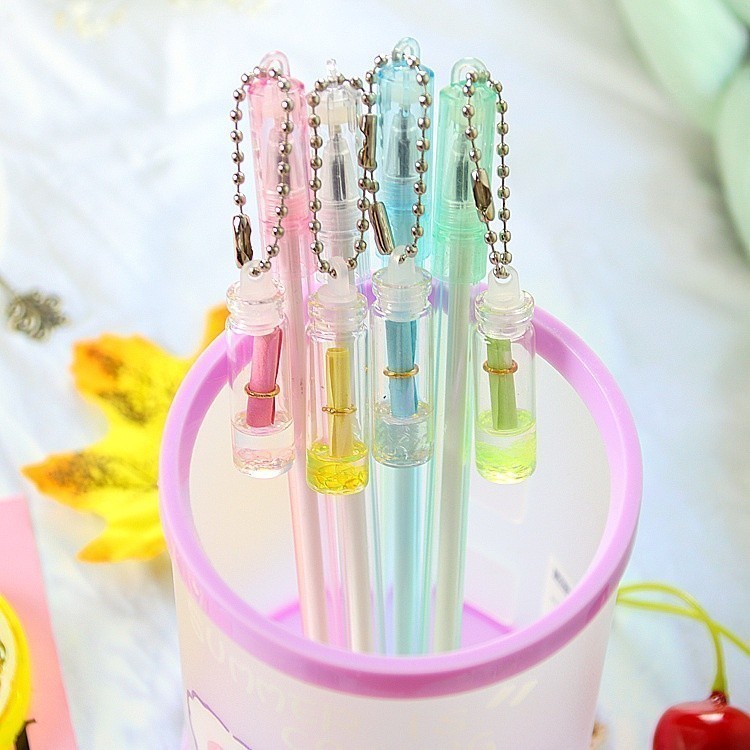 

Pulpen Gantungan Botol Surat Pena Karakter Lovely Bottle Letter Pendant Pen 927