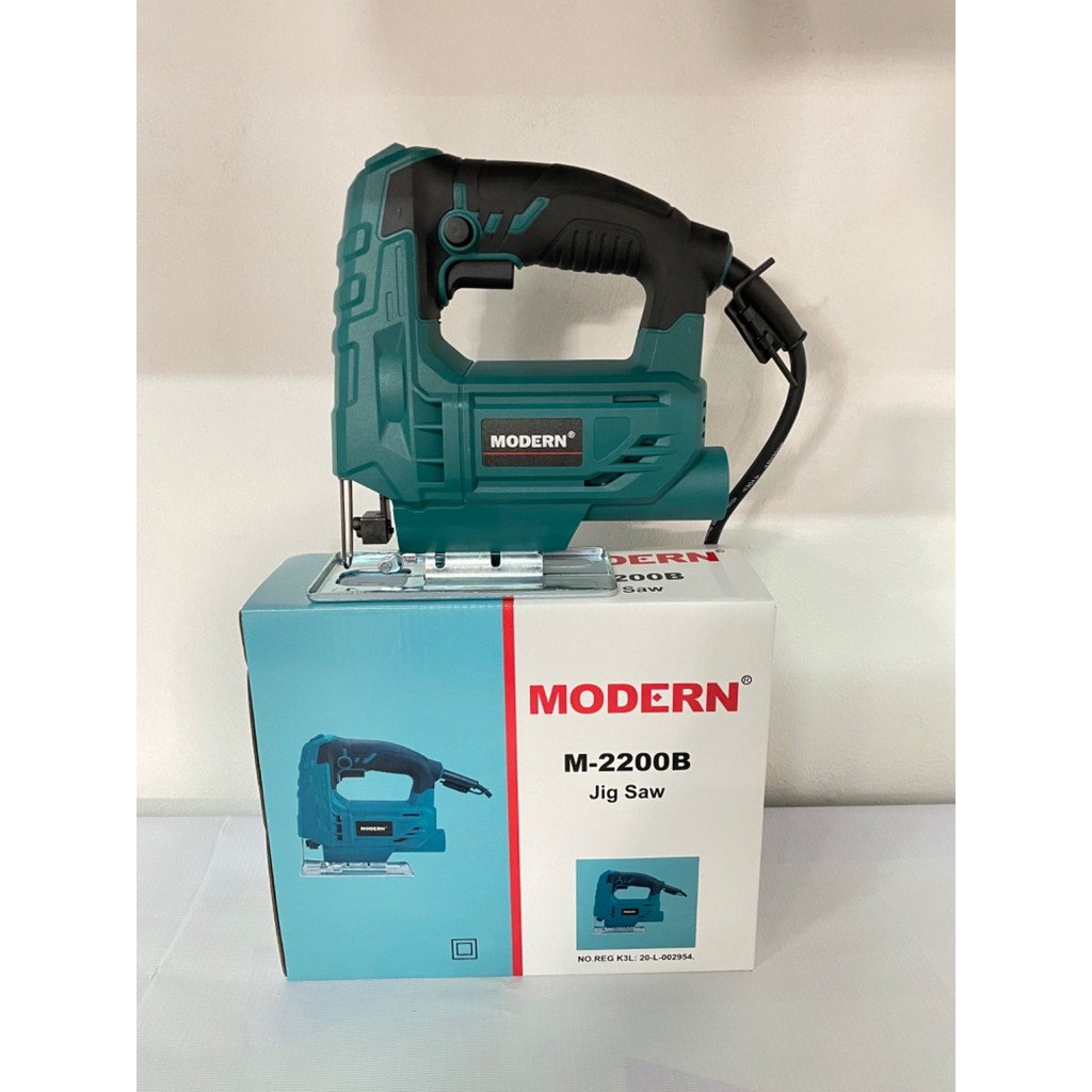 mesin jigsaw m-2200b modern / mesin jigsaw modern / mesin gergaji kayu modern / mesin potong kayu mo