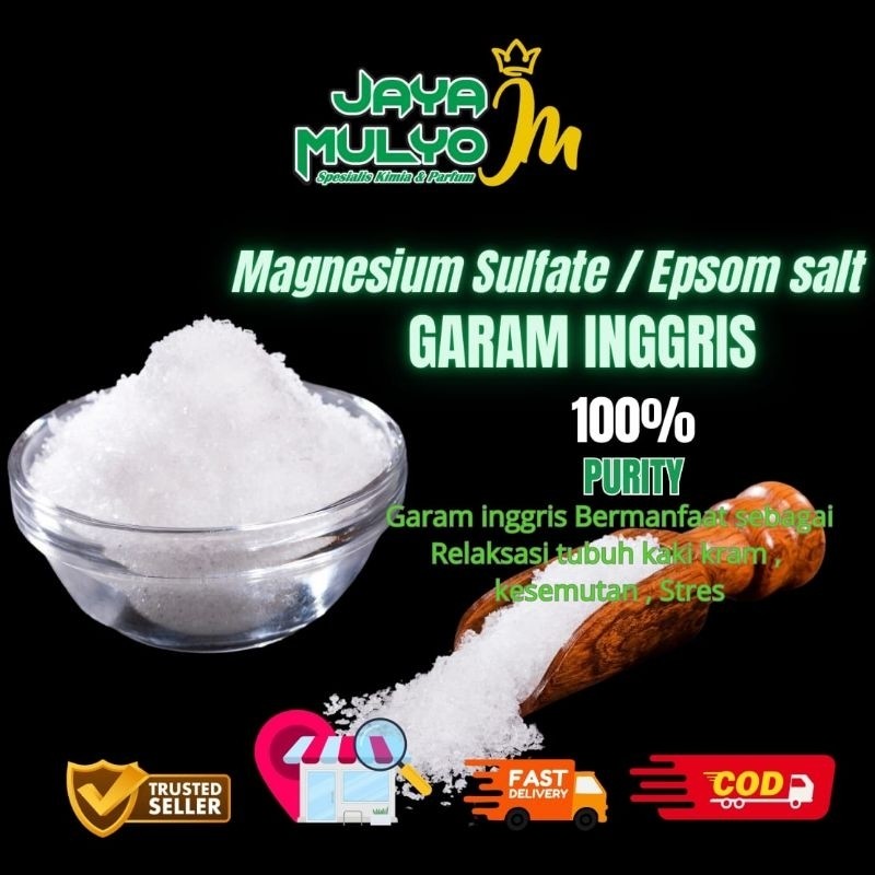 

Garam Inggris / Magnesium Sulfat / Epsom salt / MgSO4 500gr