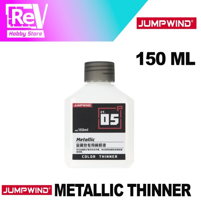 

THINNER JUMPWIND 150 METALLIC THINNER GUNDAM MODEL KIT MG HG PG