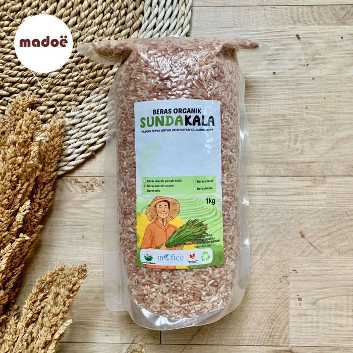 

NEW SALE!~ [Terlaris] Beras Merah Organik SundaKala 1 kg