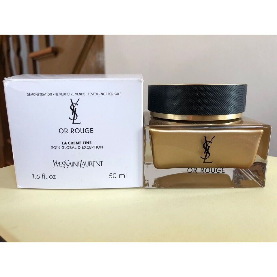 YSL OR Rouge La Creme Fine Cream Serum 50ML Box Putih Original Exp 2027 Serum Pelembab