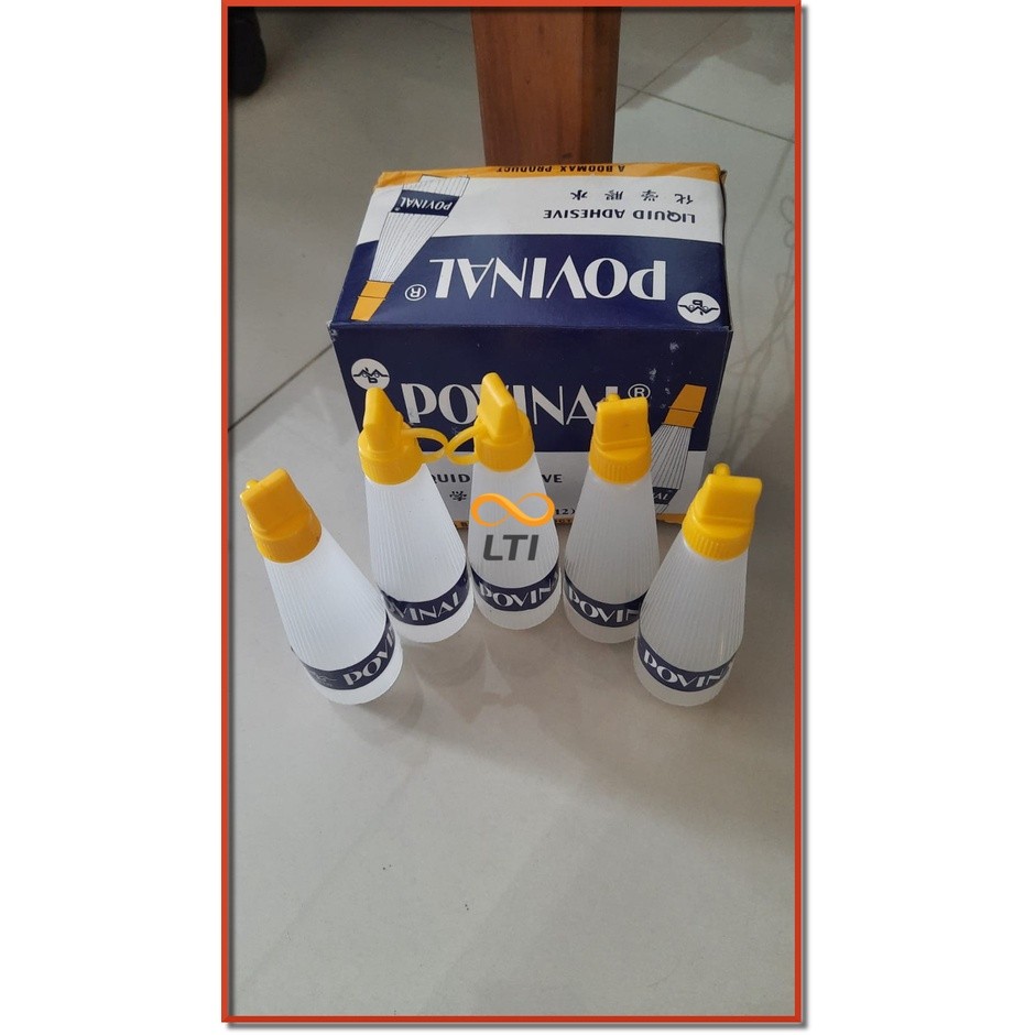 

Lem Povinal Tanggung 75 ML - HEMAT