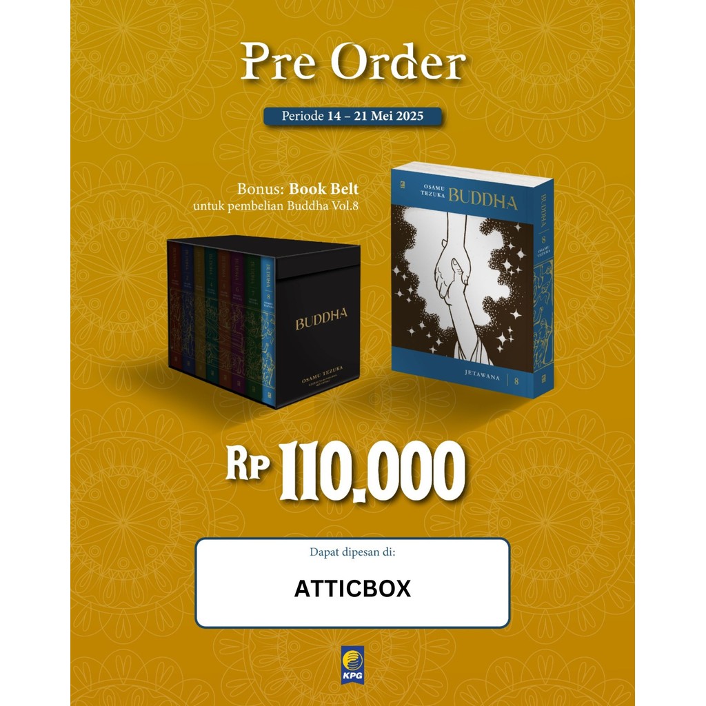 [Fiksi Sejarah] Buddha 8: Jetawana - Osamu Tezuka (Penerbit KPG)