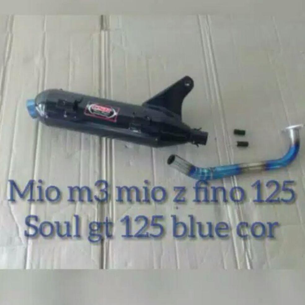 knalpot racing brembo tuk mio m3 fino 125