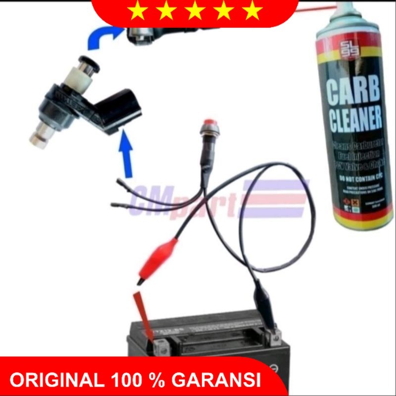 Alat untuk pembersih injector motor dan mobil Perlengkapan  bengkel