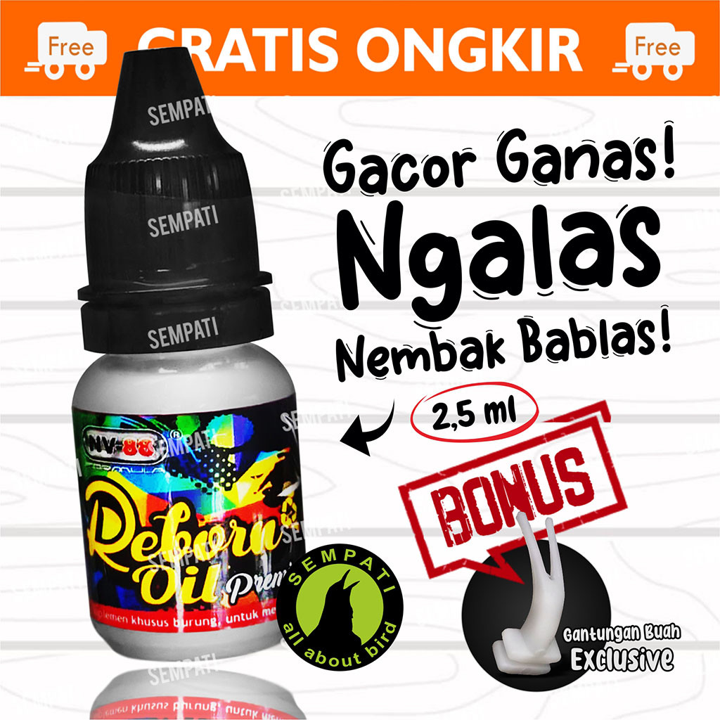 SEMPATI REBORN MAGIC OIL NV- 88 VITAMIN BURUNG MENINGKATKAN BIRAHI PEFORMA KEGACORAN