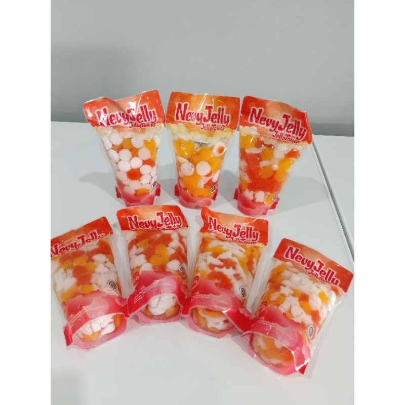 

Nevy Jelly Tawar Aneka Bentuk 500gr Minuman Topping - ARM
