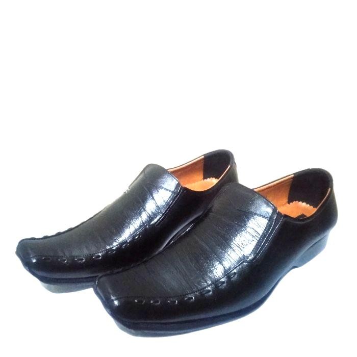 BALLY 7046 Sepatu Pantofel Pria Sepatu Formal Sepatu Kulit Asli - 38