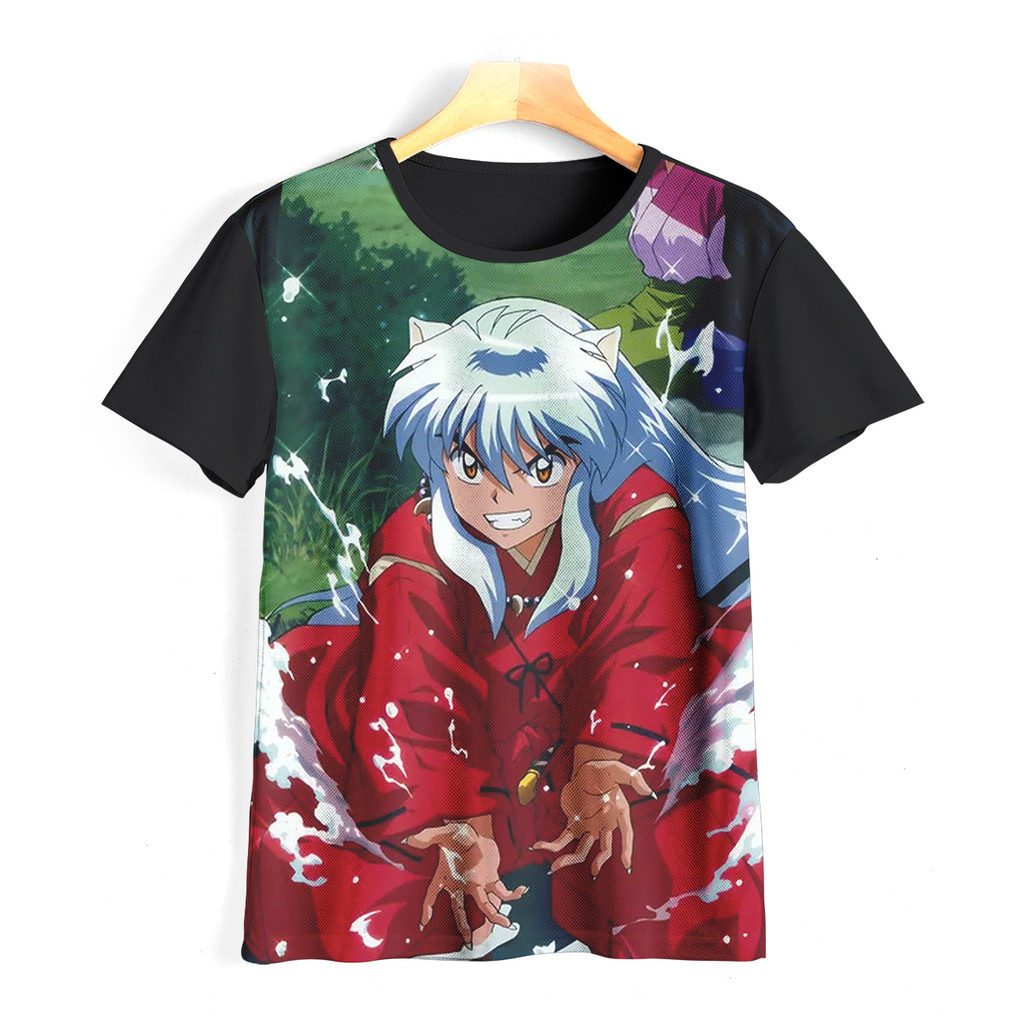Kaos Inuyasha Keren dan Adem | Kaos Inuyasha Anak | 055KD044 Inuyasha