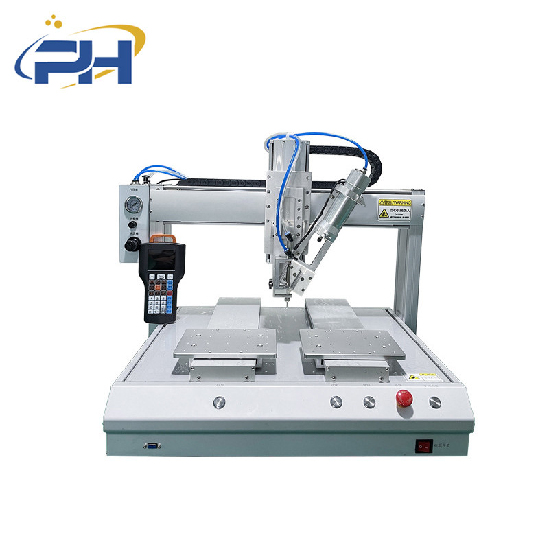 

Four Axis Desktop Epoxy Resin Two Parts Glue Dispensing Robot 50ML Two Component Glue Dispensing Machine