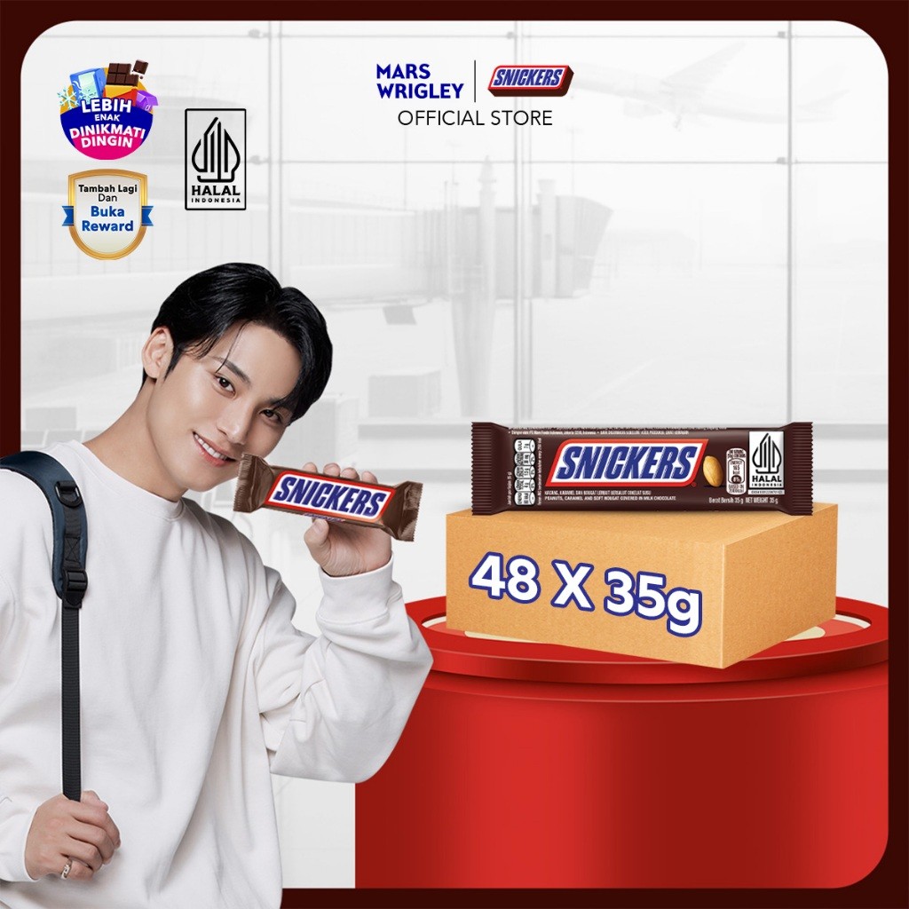 

SNICKERS Peanut Original 35gr X48