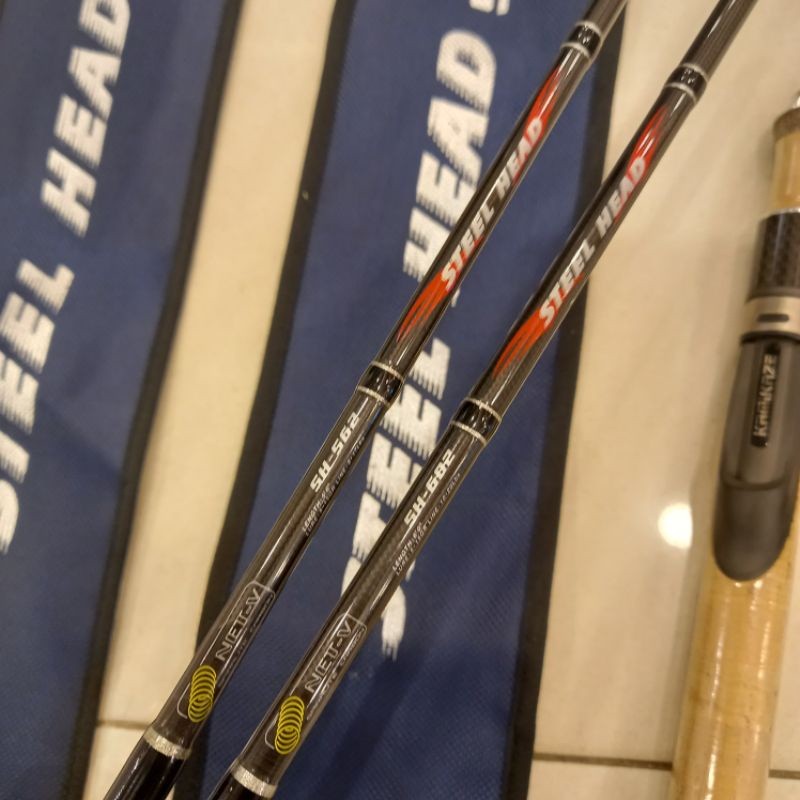 Joran Kamikaze STEEL HEAD 562 / 8-17lb & 602 / 10-20lb | Full Fuji ALAT PANCING| JORAN PANCING | JOR