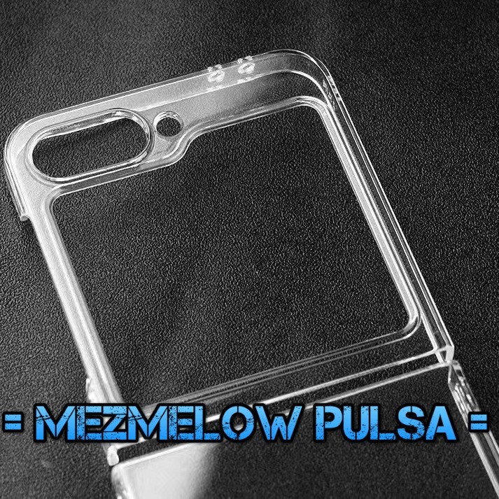 Acrylic Mika Caseng Casing Hard Case Transparant Case SAMSUNG Z FLIP 6 - Gambar 2