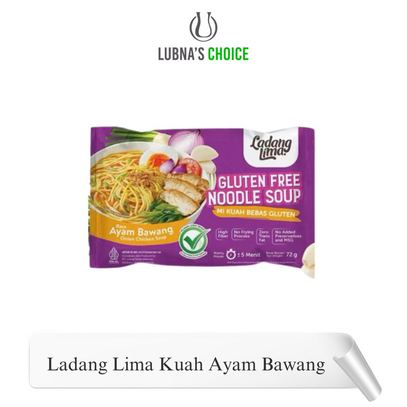 

Ladang Lima - Noodle Soup Gluten Free, Mie Kuah Ayam Bawang