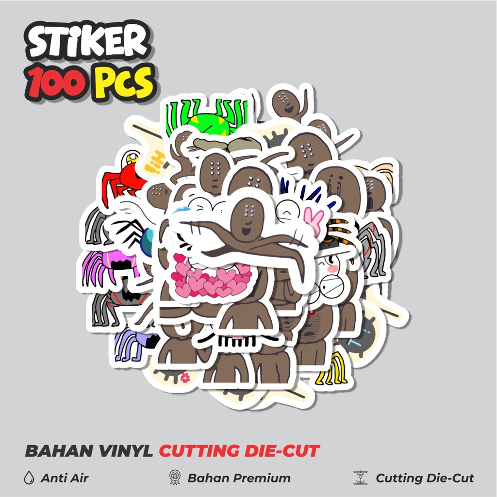 

Terbaru! 50 pcs Hewan Laba laba Dekorasi Lucu Kreatif untuk Notebook, Skateboard, HP
