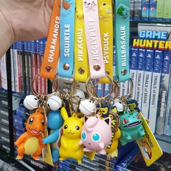 Pokemon Official Keychain / Gantungan Kunci Pokemon Licensed - Bulbasaur