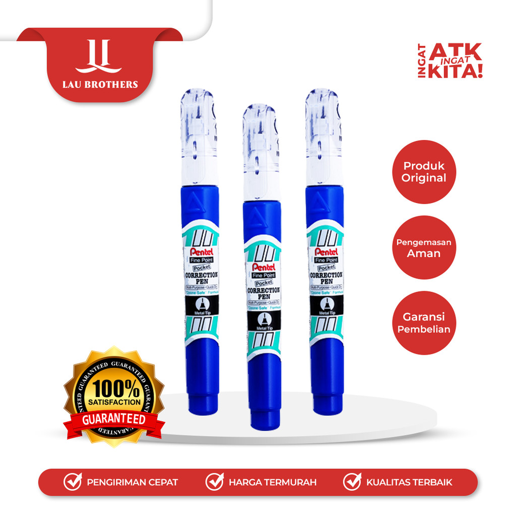 

PENTEL TIPE-X CAIR/ CORRECTION FLUID ZL62W (1PC)