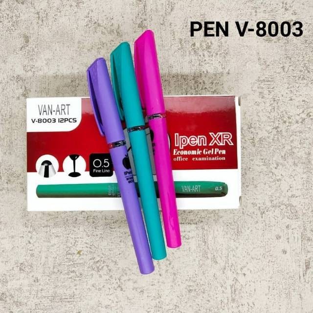 

(CCATK) (Pak) Bolpoint Gel Murah Van-Art Ipen V-8003